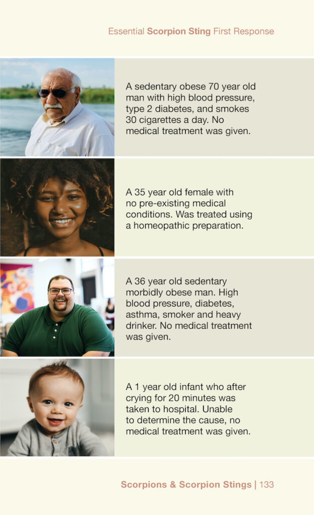 Essential Scorpion Sting First Response Book By Jonathan Leeming