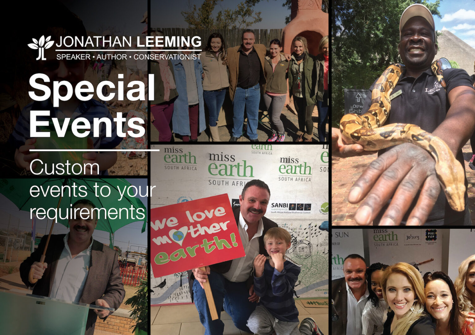 Secial Events Special Events by Jonathan Leeming