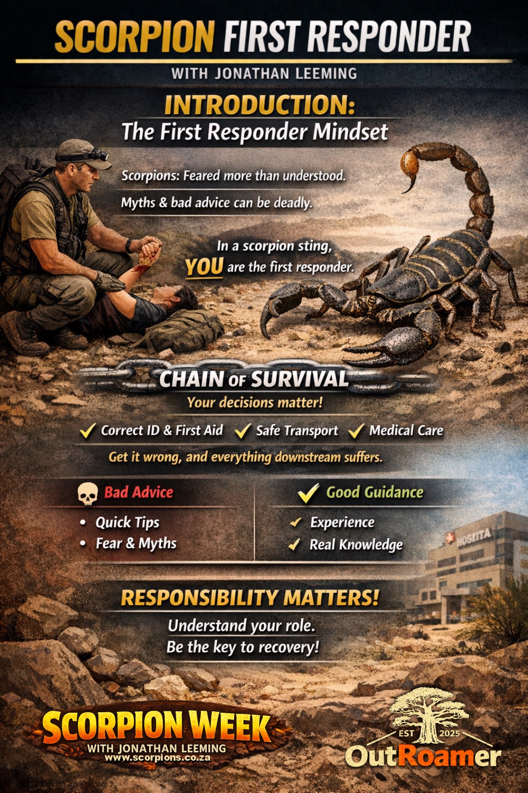 scorpion first response